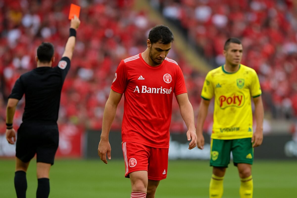 Com goleiro expulso, Inter perde para o Mirassol e segue no Z-4 do Brasileirão - GZH