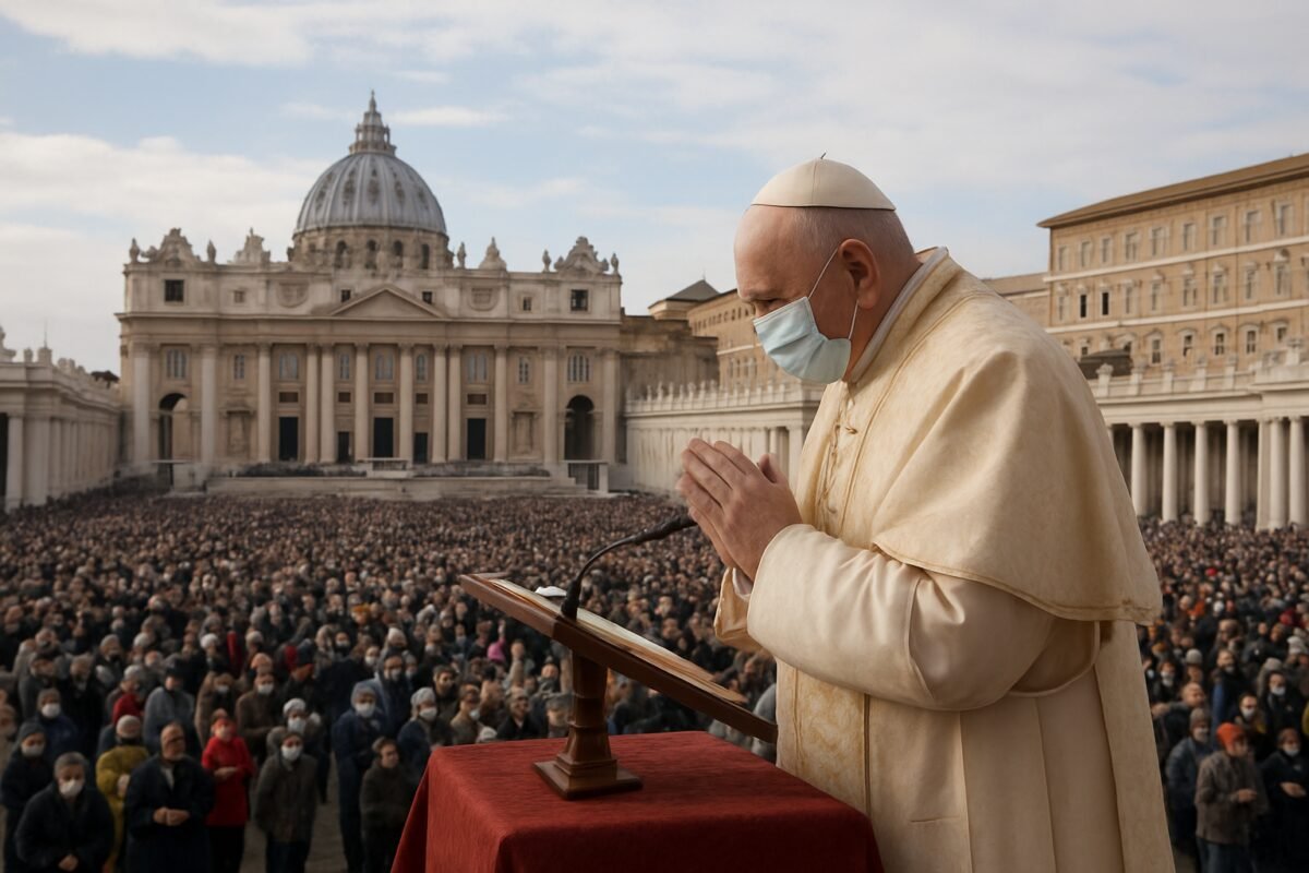 Em primeira aparição após cirurgia, Leão XIV reza o Ângelus diante de multidão no Vaticano: 'Senti-me próximo de quem enfrenta a doença' - O GLOBO