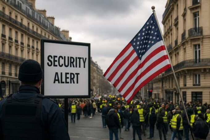 EUA emitem alerta de segurança para cidadãos na França antes de protestos - CNN Brasil