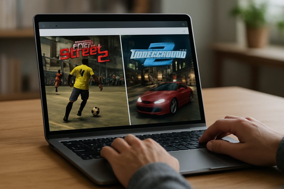 FIFA Street 2 e NFS Underground 2 agora rodam de graça direto no navegador em versão não oficial - Estadão