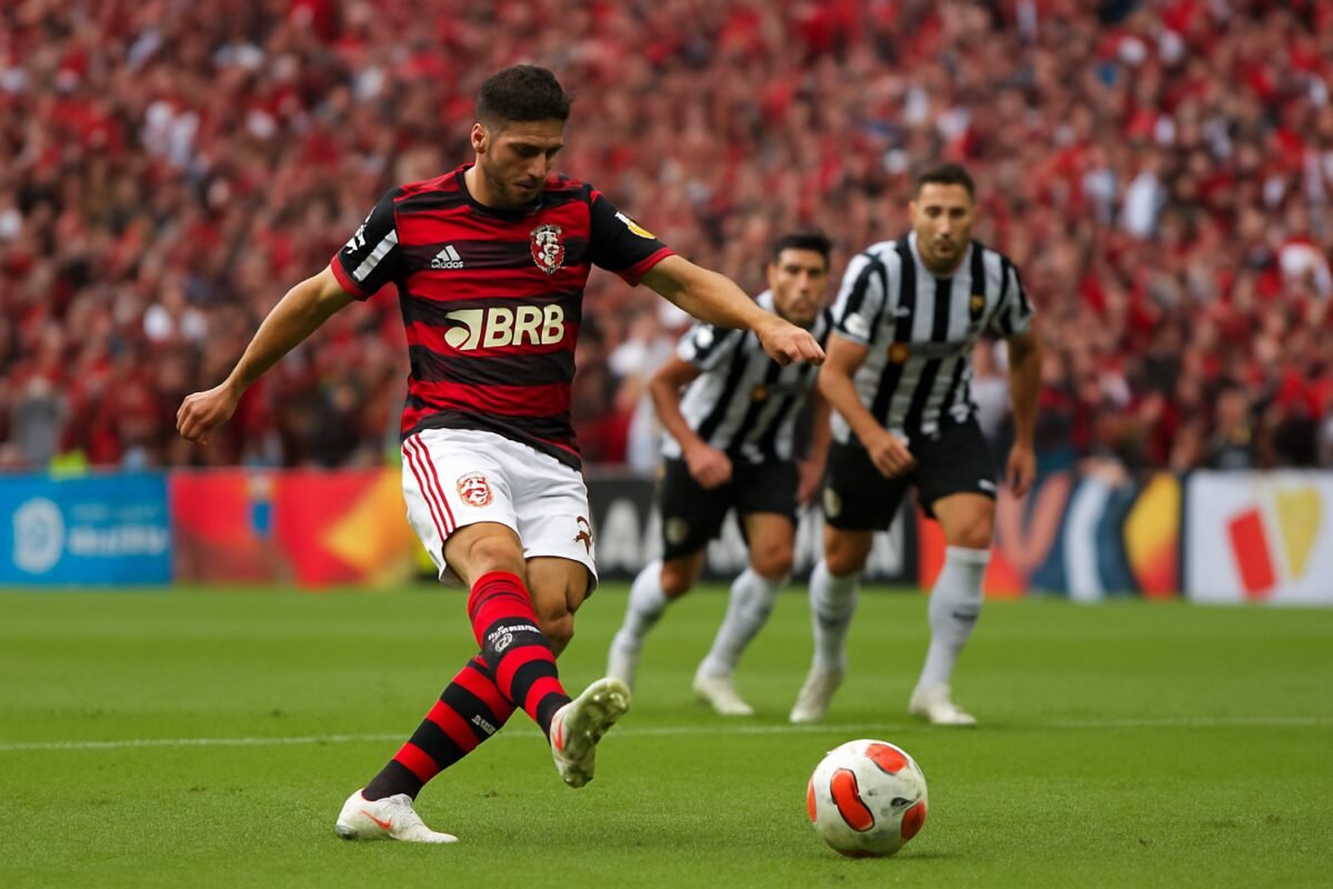 Fla faz de pênalti no fim, vence Atlético no sufoco e ultrapassa Palmeiras - UOL