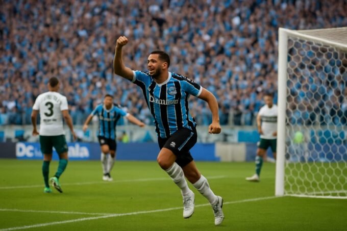 Grêmio vence o Coritiba no final e respira na briga contra o rebaixamento do Brasileirão - Correio do Povo