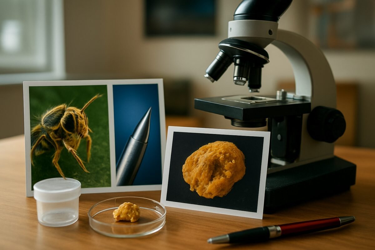 Insetos, ponta de caneta e até cálculo renal: concurso revela fotos surpreendentes feitas com microscópio - UOL