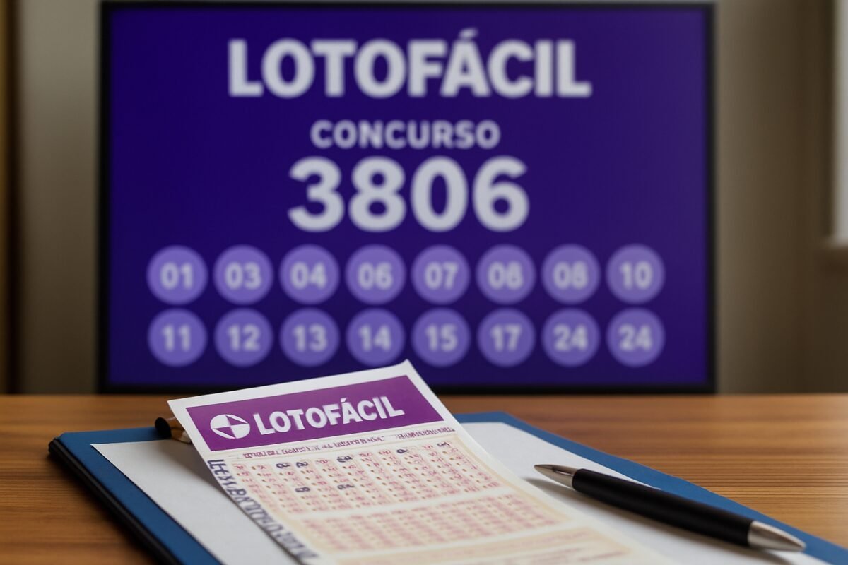 Lotofácil hoje: resultado do concurso 3806 e números sorteados - G1