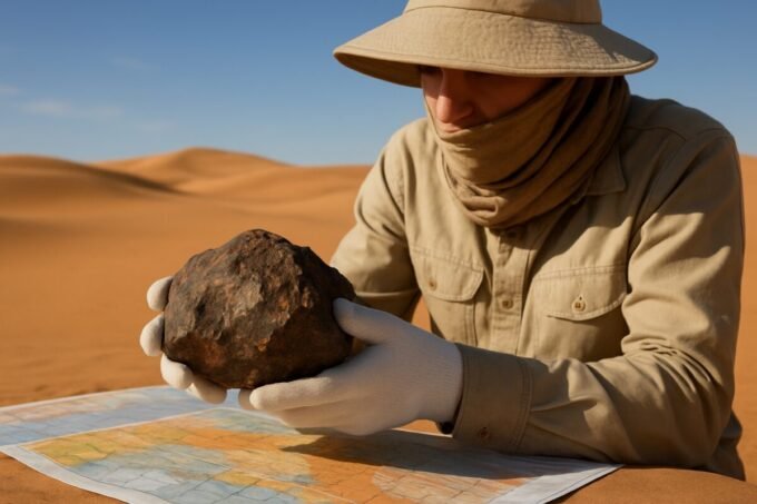 Meteorito de Marte encontrado no Deserto do Saara tem 4,1 bilhões de anos e evidências de água - O GLOBO