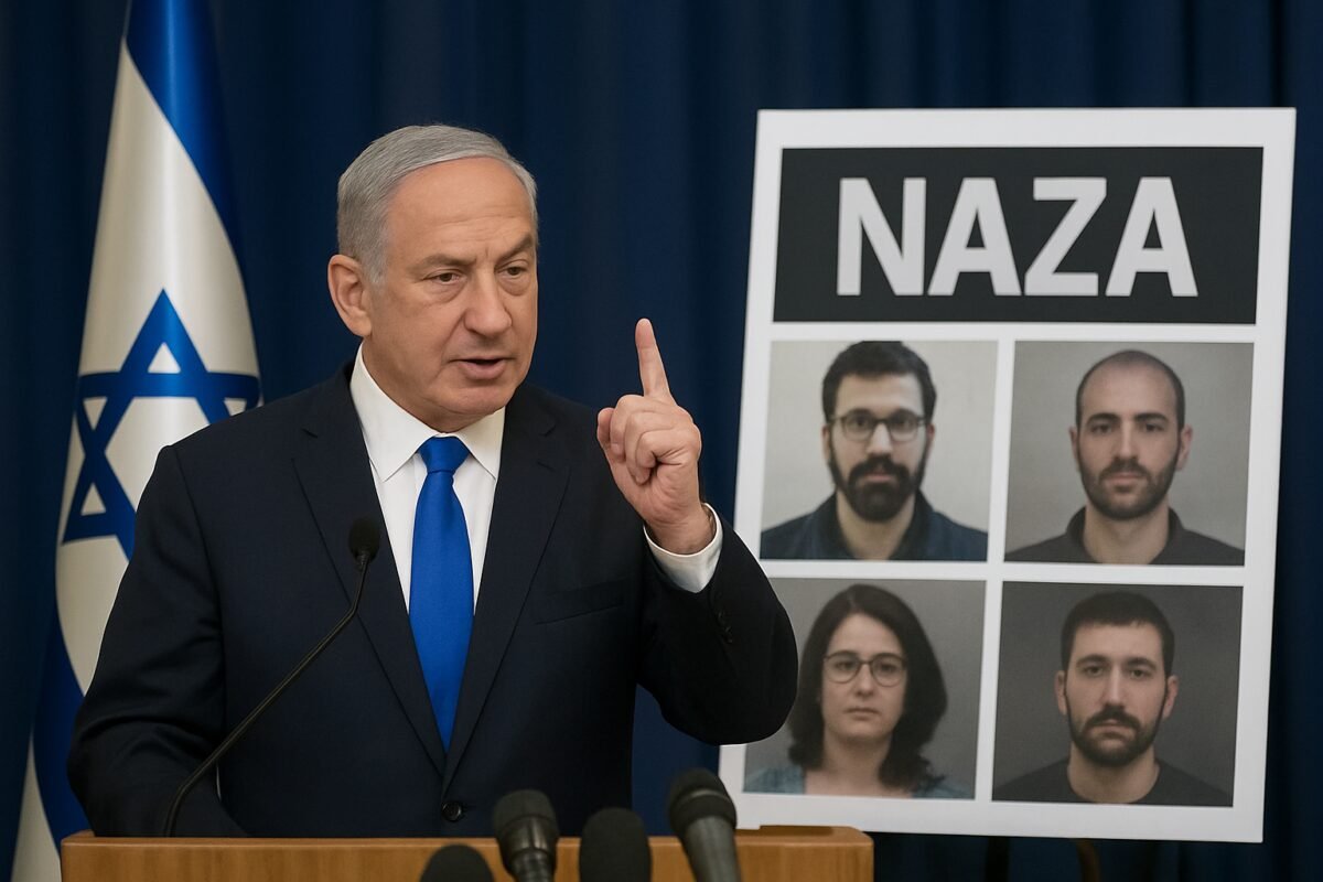 Netanyahu pede investigação de participantes israelenses do documentário 'Naza'
