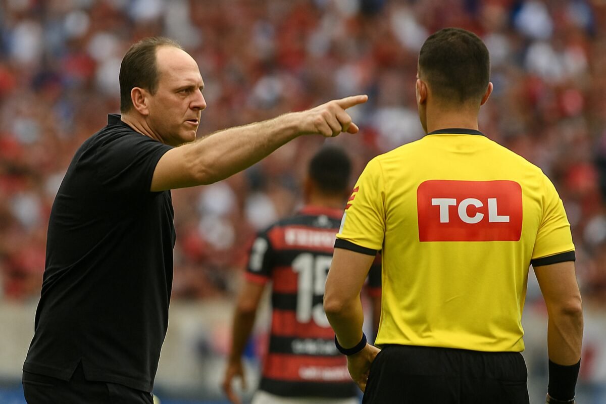 Rogério Ceni aponta erro de arbitragem em Bahia x Flamengo - LANCE!