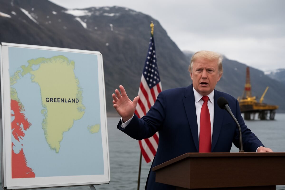 Trump anuncia exploração de petróleo, gás e minerais na Groenlândia - Poder360