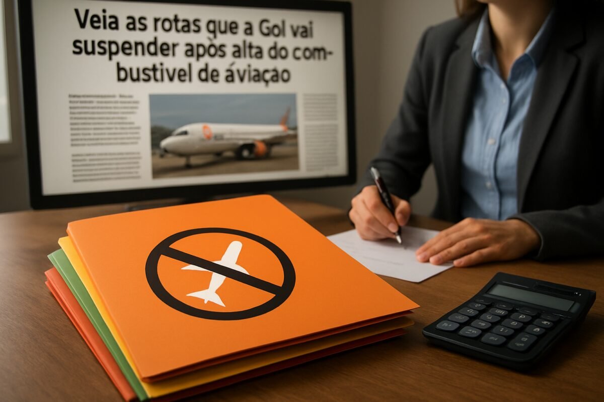 Veja as rotas que a Gol vai suspender após alta do combustível de aviação - InfoMoney